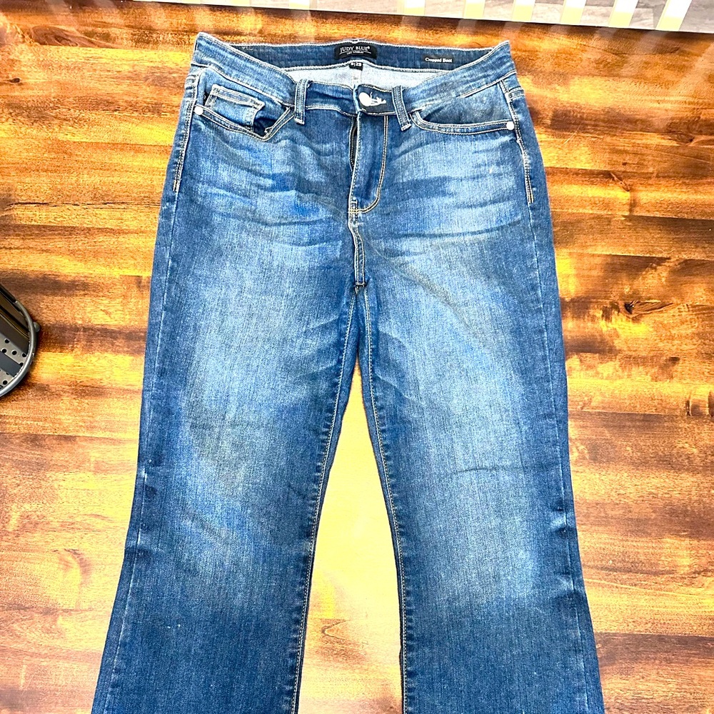 Judy Blue Cropped Bootcut Jeans size 9